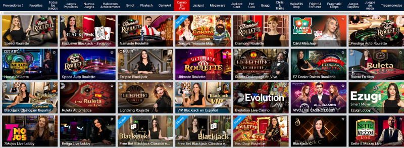 rojabet juegos de casino en vivo