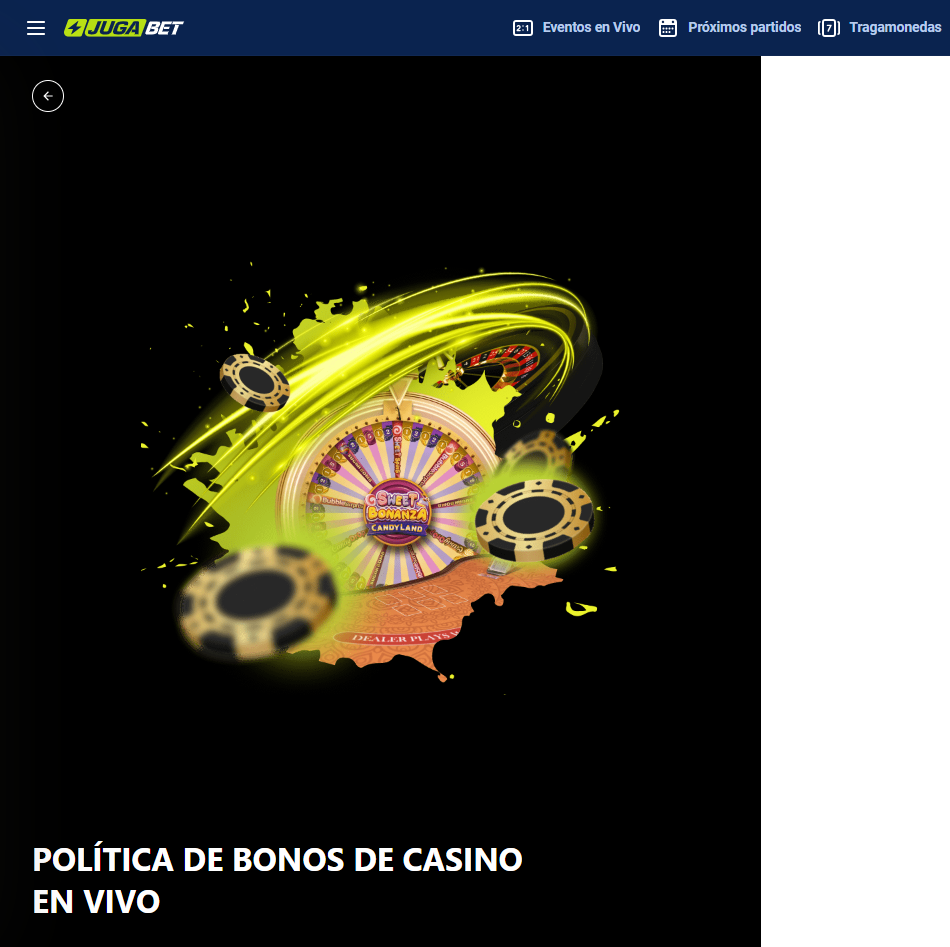 Bono de Bienvenida de JugaBet Casino